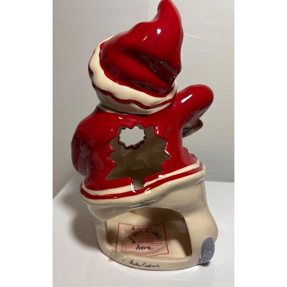 Hockey Snowmen Tealight Holders Costco Blue Sky H Goldminc Canada 7.5" Tall - Picture 8 of 16